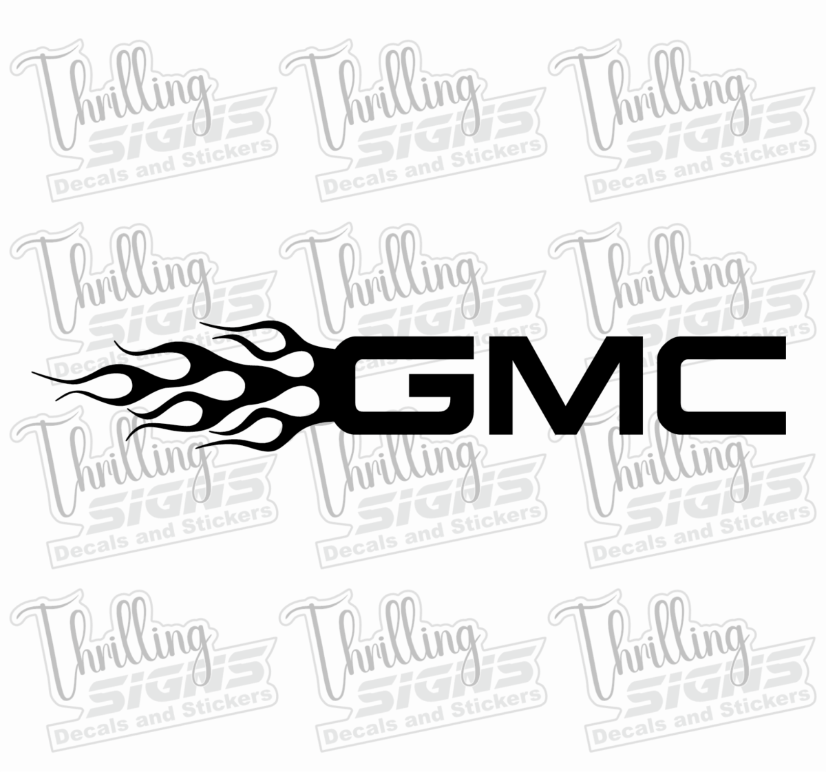 Gmc flame black