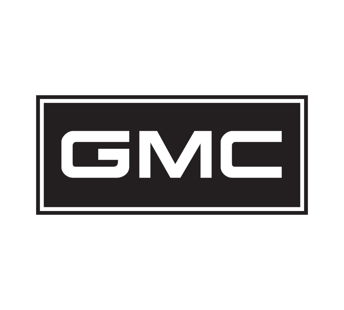 Gmc sticker black