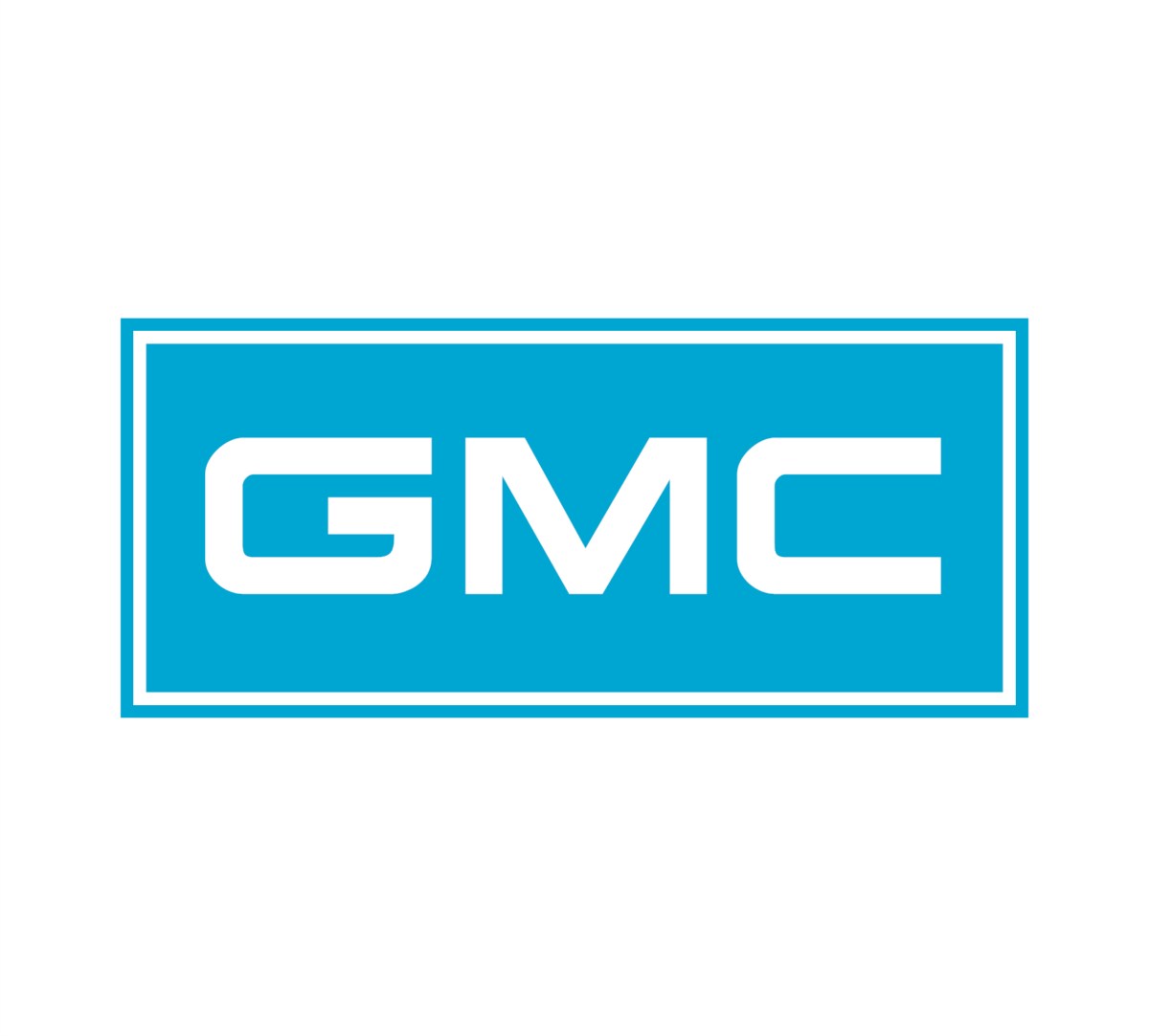 Gmc sticker ice blue