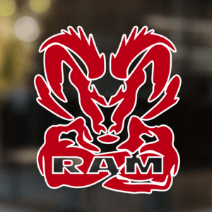 Muscle Ram Decal 2-Layer