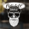 Peterbilt Skull in Cap Decal