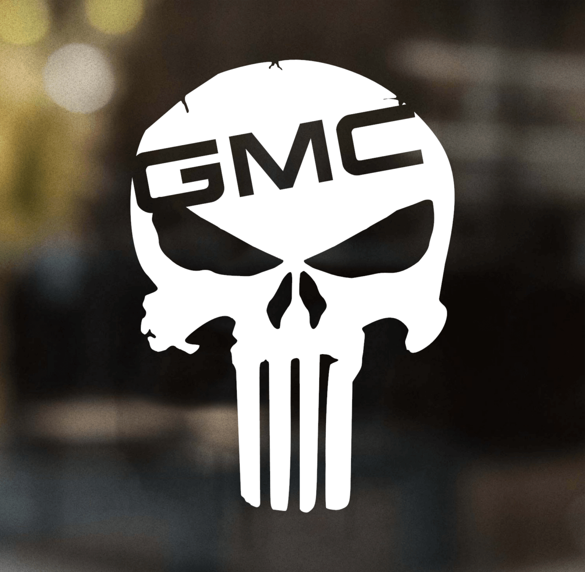 Punisher GMC Skull Decal