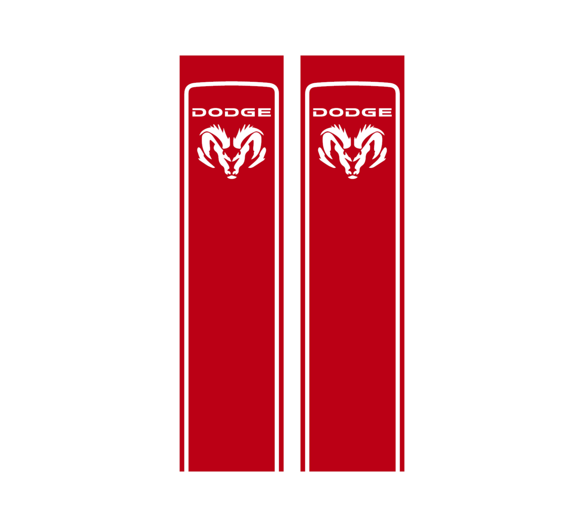 Dodge Ram Truck Bed Stripe Decal - Image 8