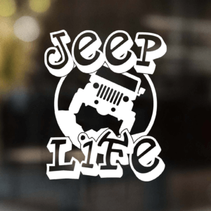 Jeep Life Decal