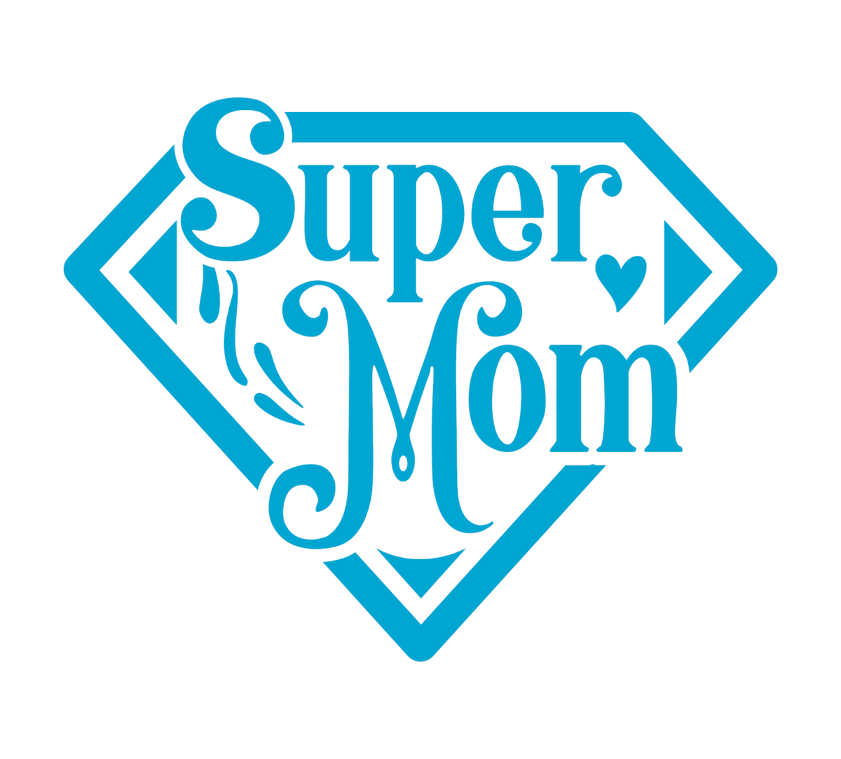 Super Mom Diamond Decal - Image 3