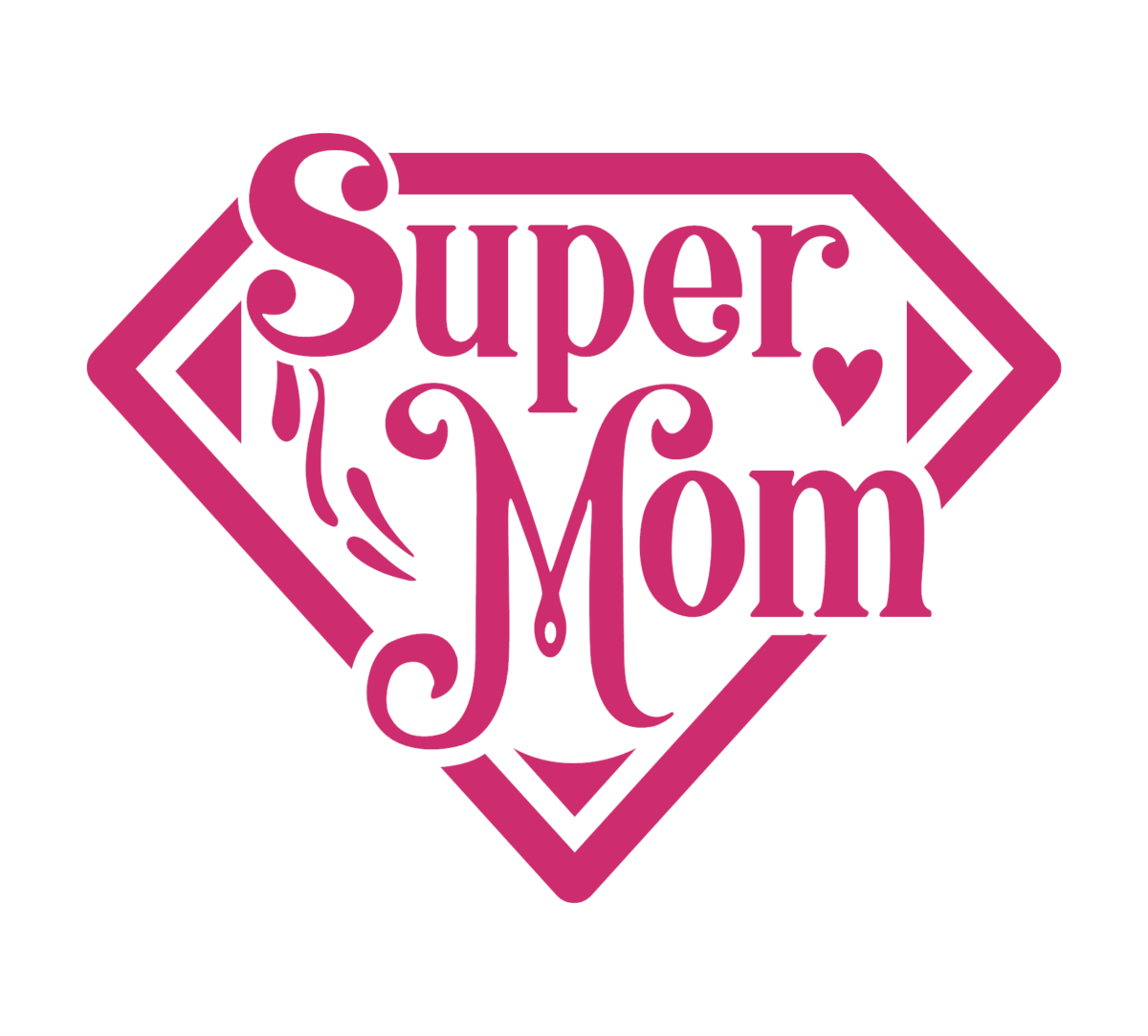 Super Mom Diamond Decal - Image 5