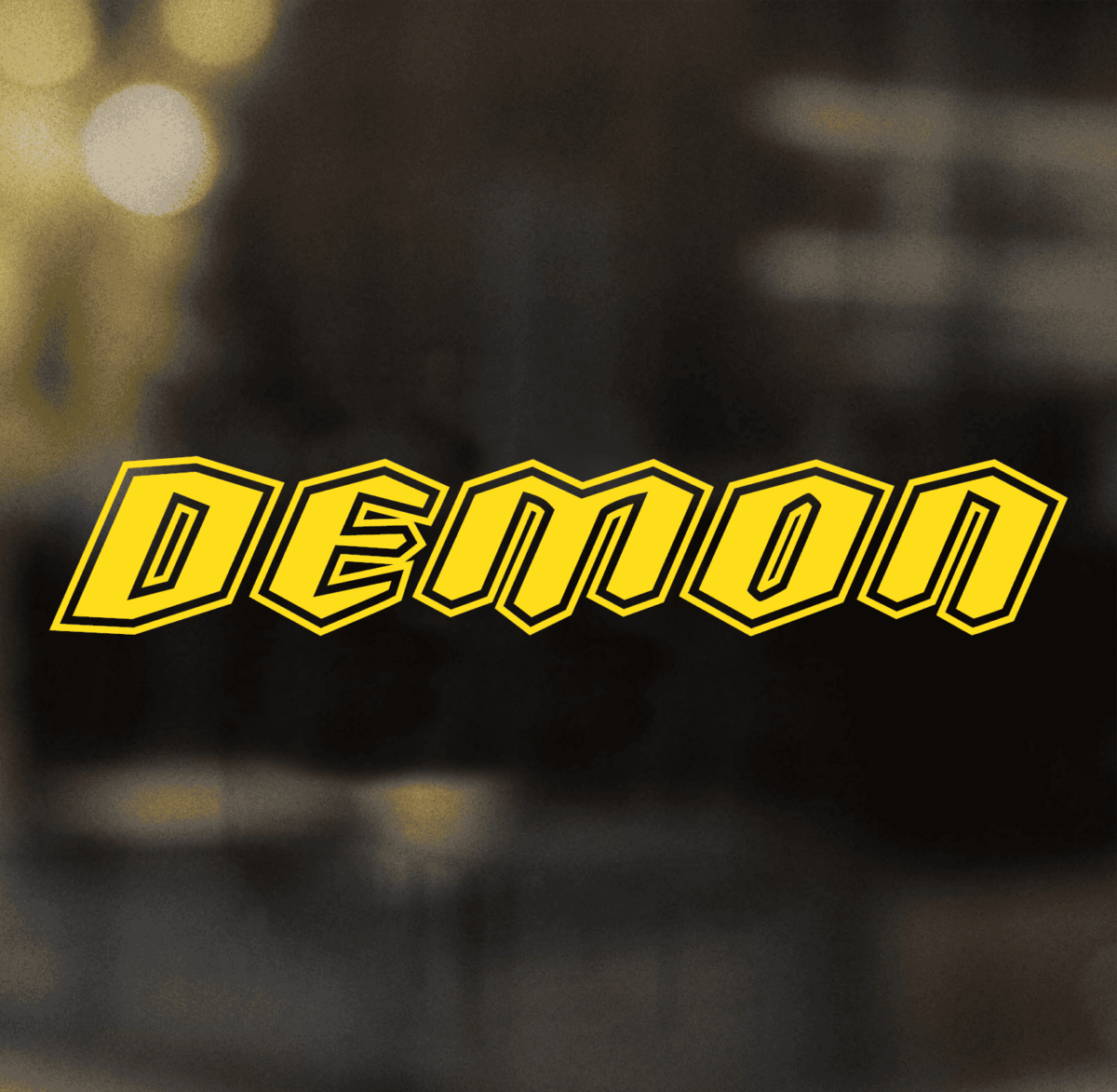 Classic Text Demon Decal - Image 7