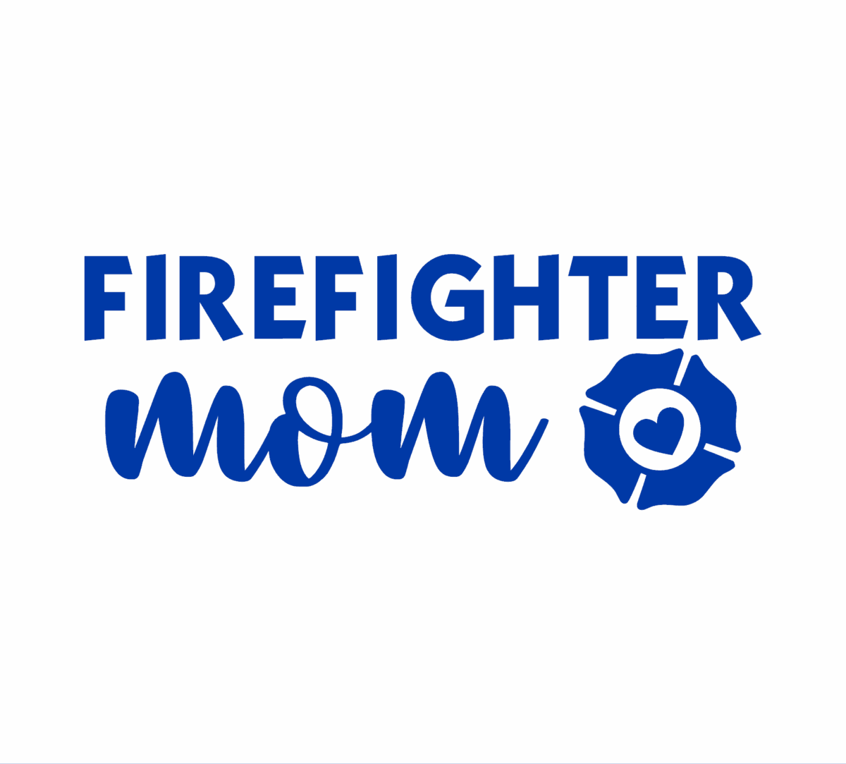 Firefighter Mom Decal - Image 3