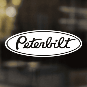 Peterbilt Oval Decal