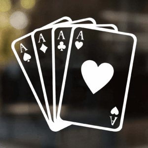 4 Aces Decal