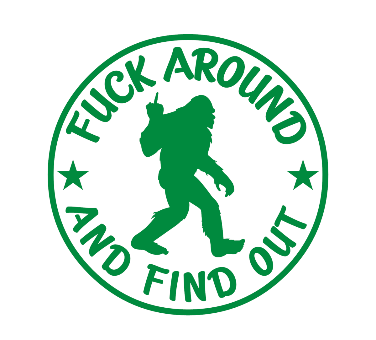 Bigfoot FAFO Decal - Image 3