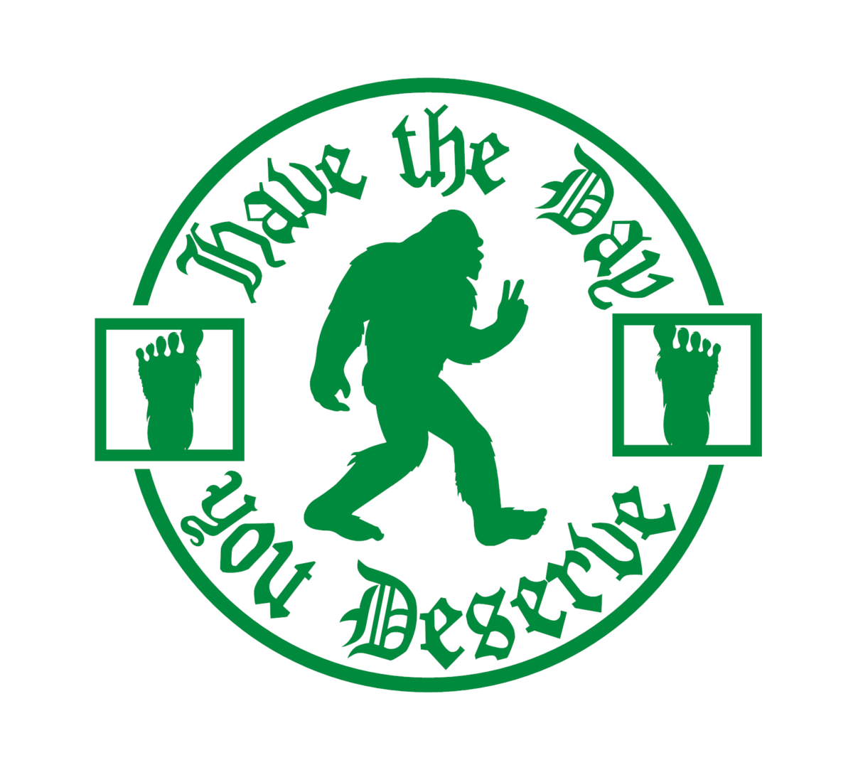 Bigfoot Have The Day You Deserve Decal - Image 5