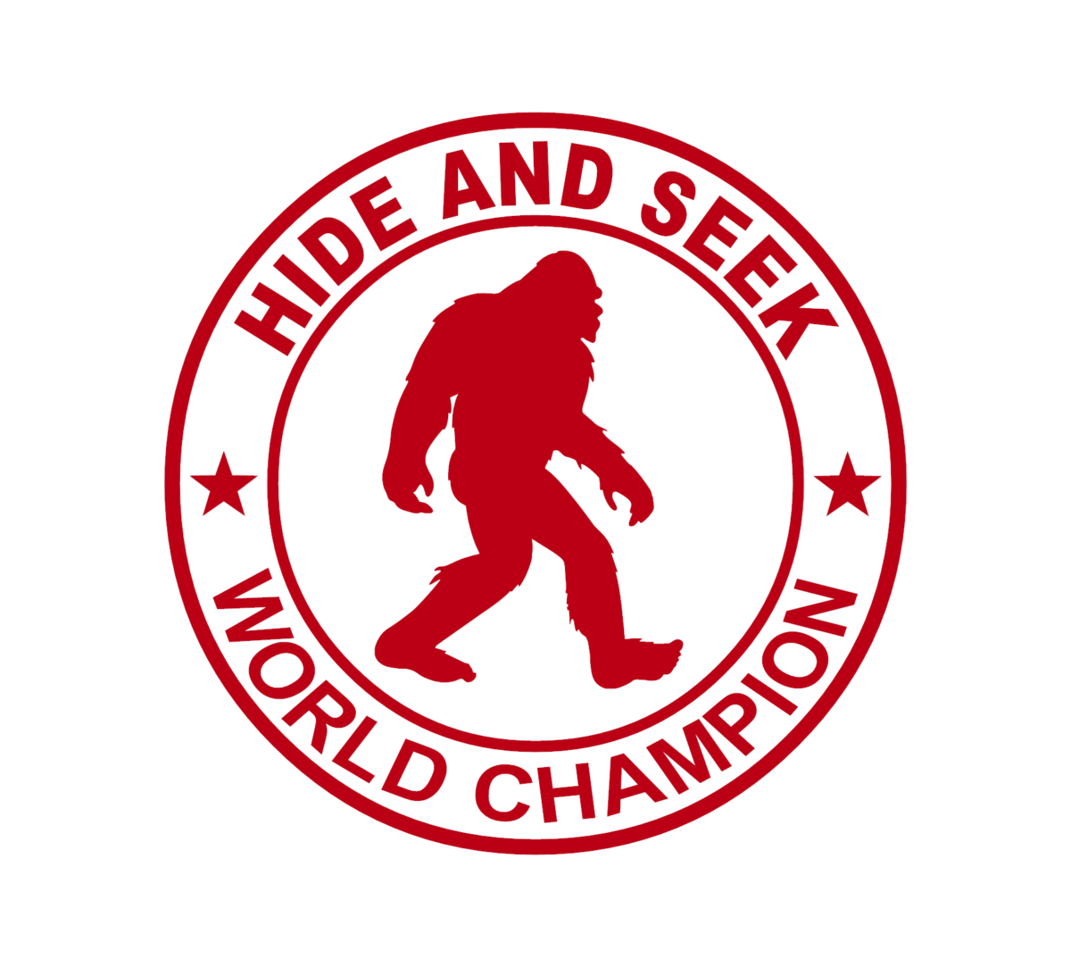 Bigfoot Hide and Seek Champion Decal - Image 5