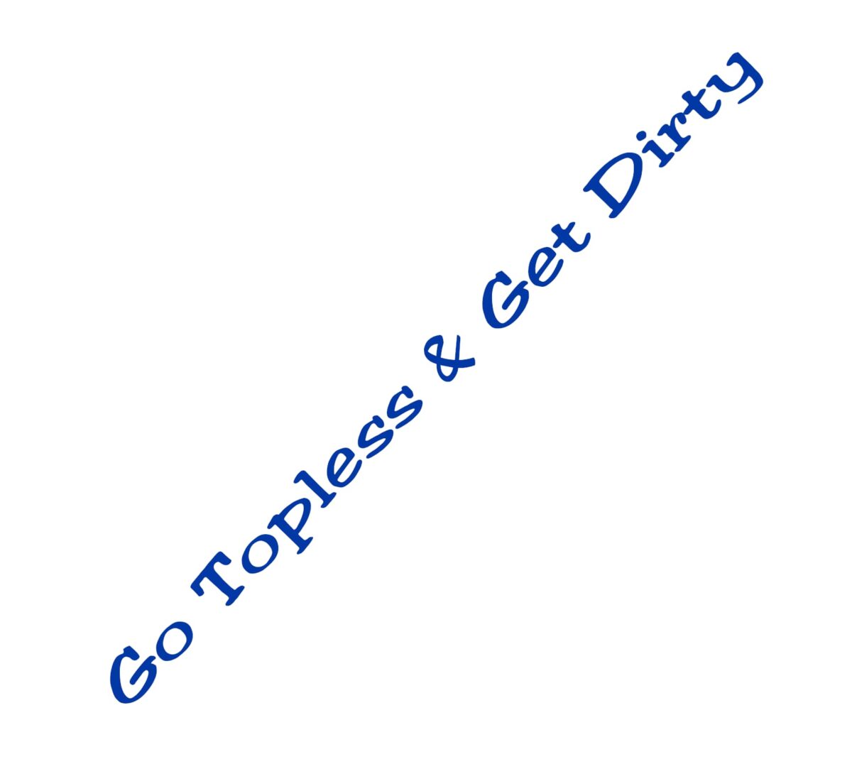 Go Topless and Get Dirty Jeep Decal - Image 3