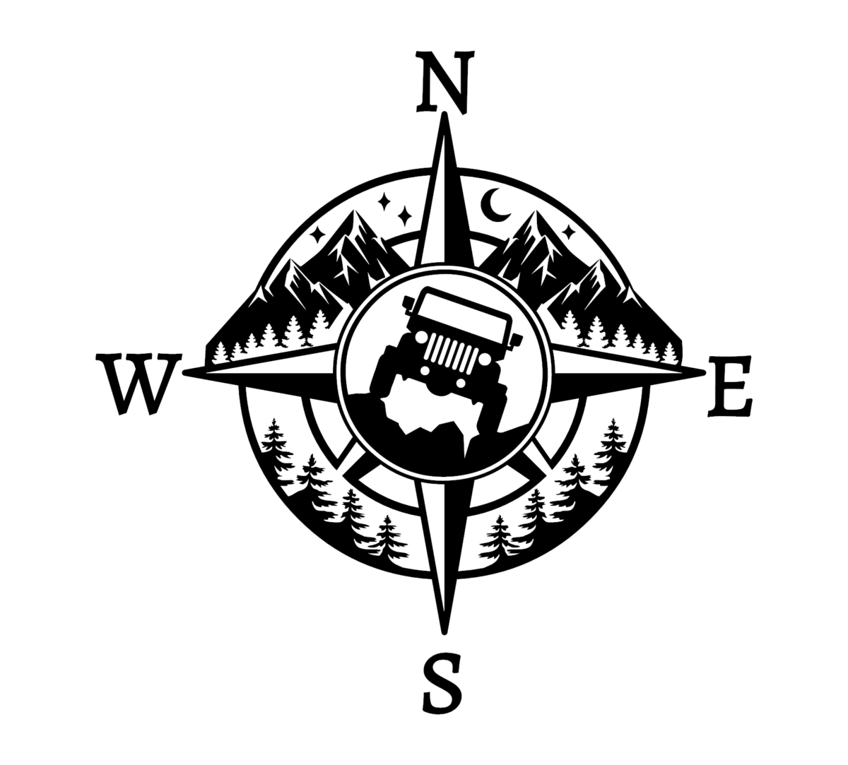 Jeep Compass Decal - Image 2