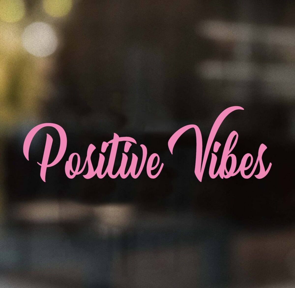 Positive Vibes Decal - Image 5