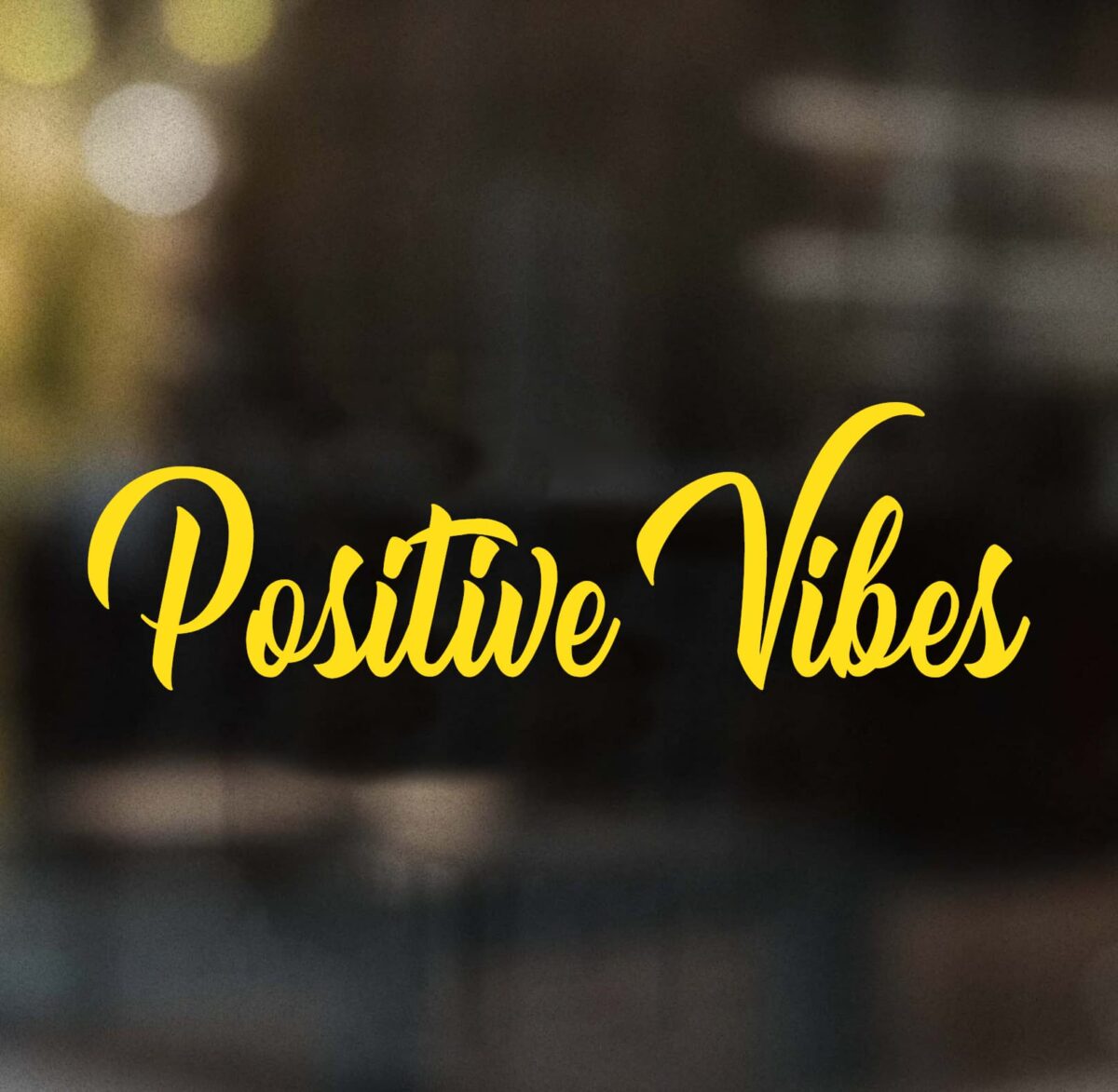 Positive Vibes Decal - Image 7