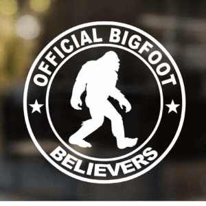 Bigfoot Believers Decal