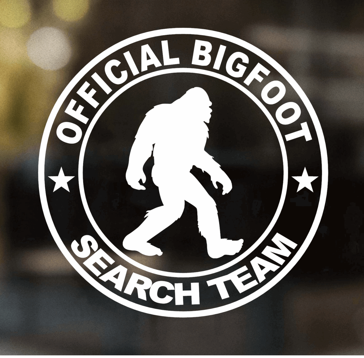Official Bigfoot Search Team Decal
