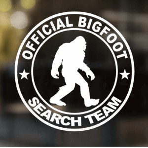 Official Bigfoot Search Team Decal