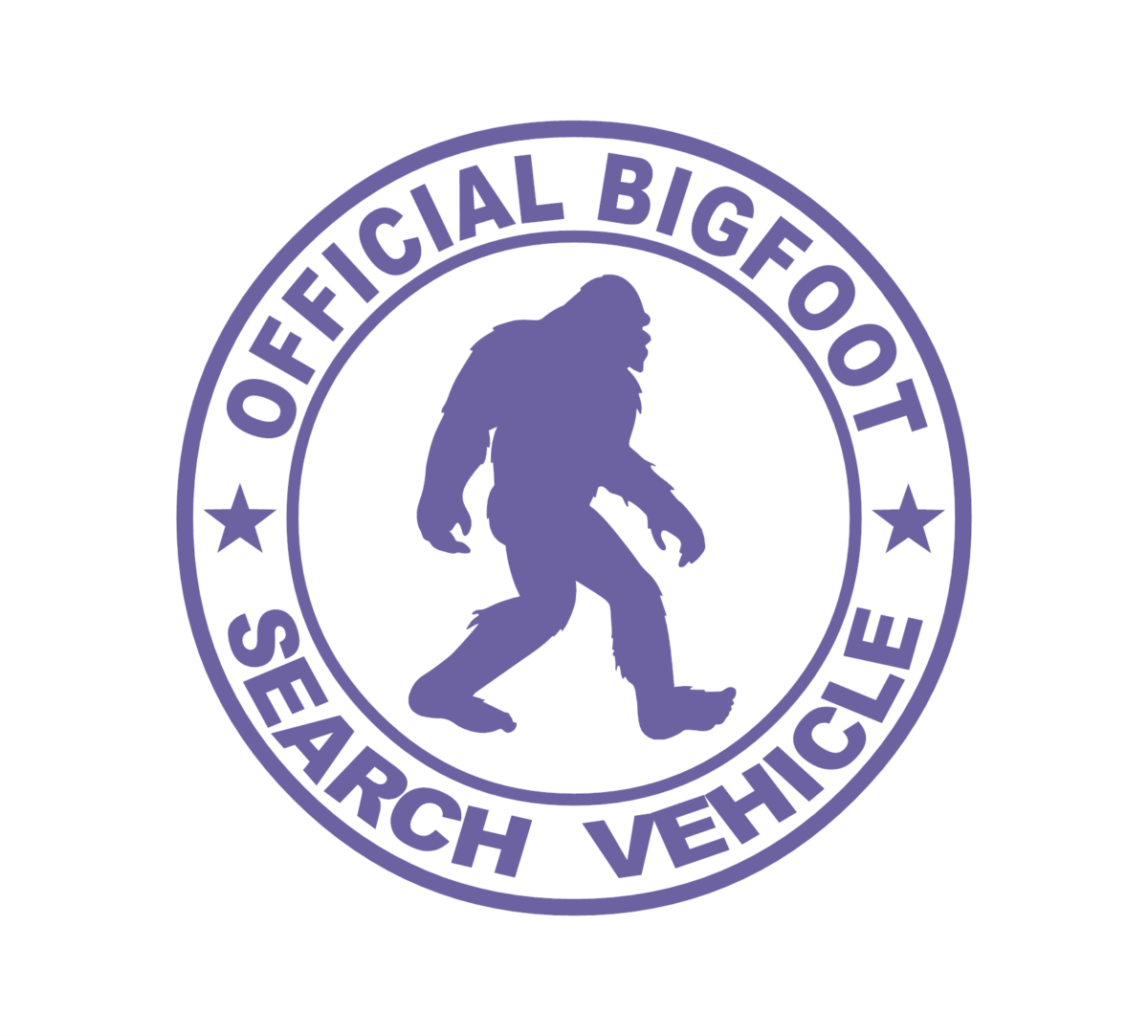 Official Bigfoot Search Vehicle Decal - Image 5