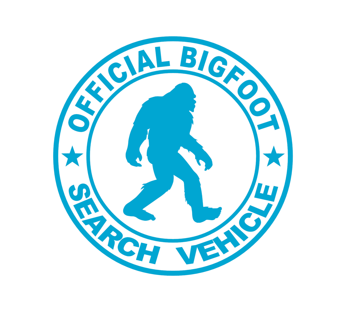 Official Bigfoot Search Vehicle Decal - Image 4