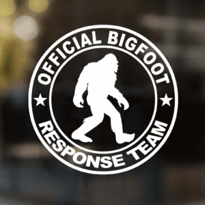 Official Bigfoot Response Team Decal