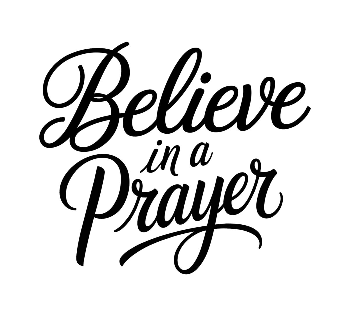 Believe in a Prayer Decal - Image 2