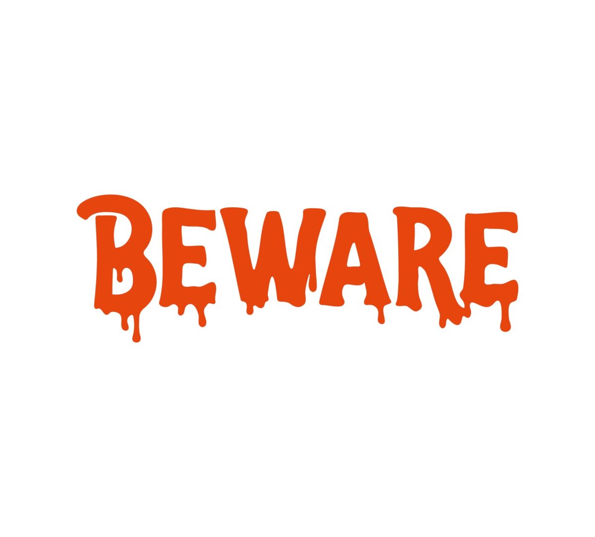 Dripping Beware Decal - Image 3