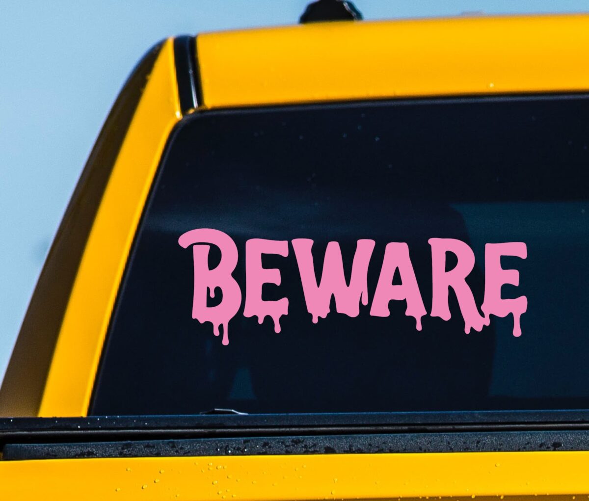 Dripping Beware Decal - Image 5