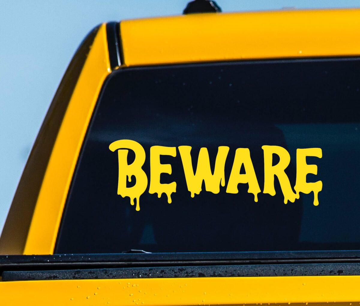 Dripping Beware Decal - Image 7