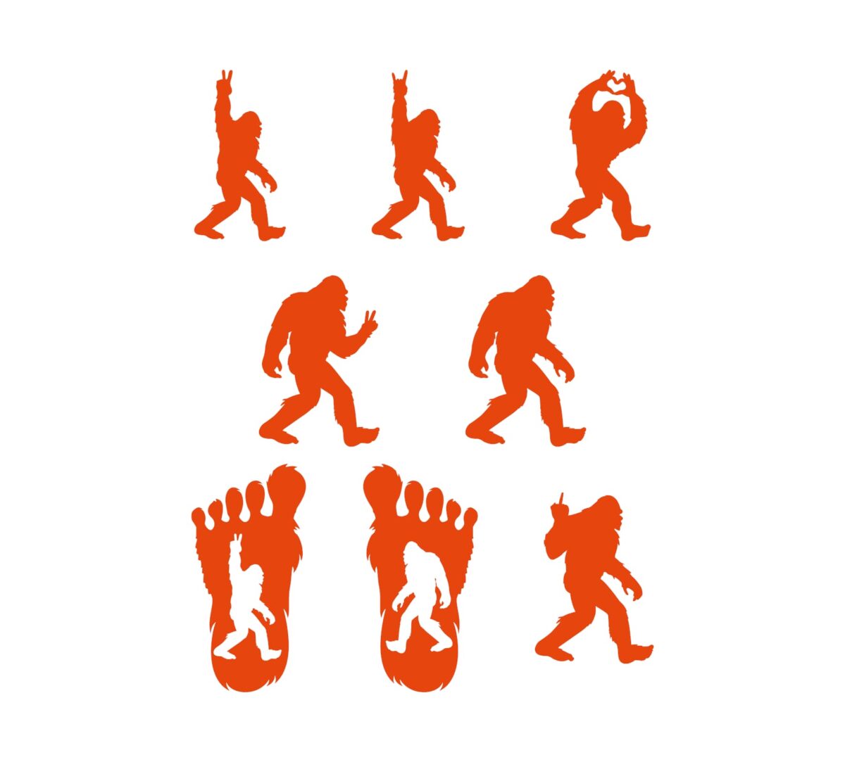 Bigfoot Decal Pack - Image 4