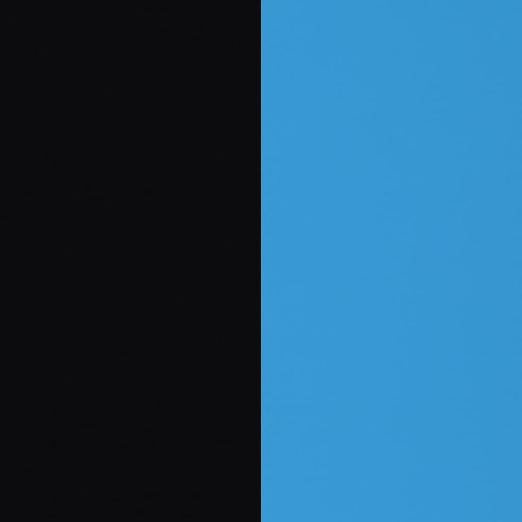 Black & Ice Blue