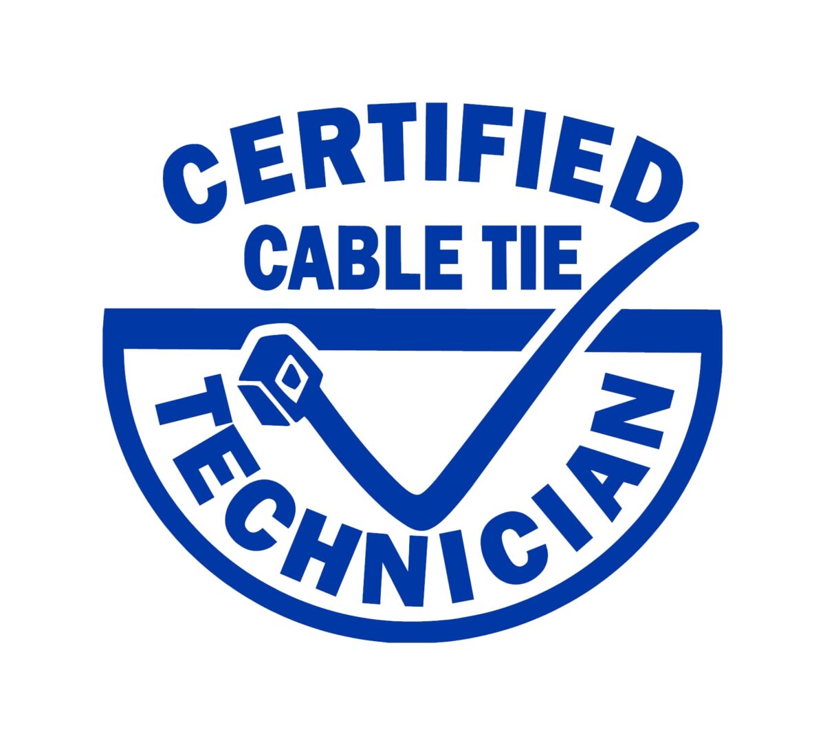 Certified Cable Tie Technician Decal - Image 3