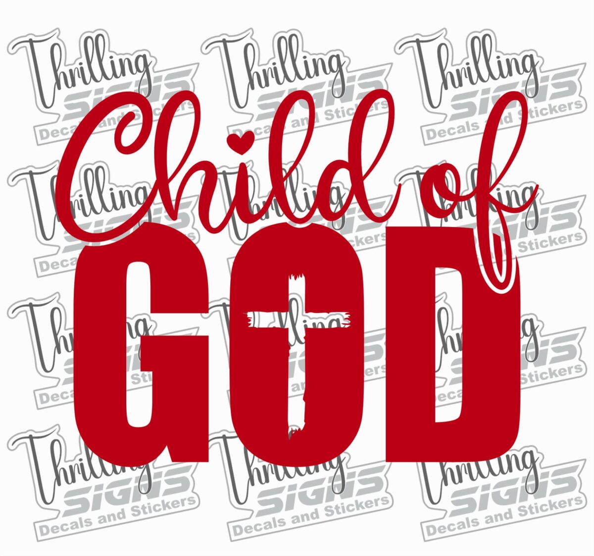 Child of God Decal - Image 5
