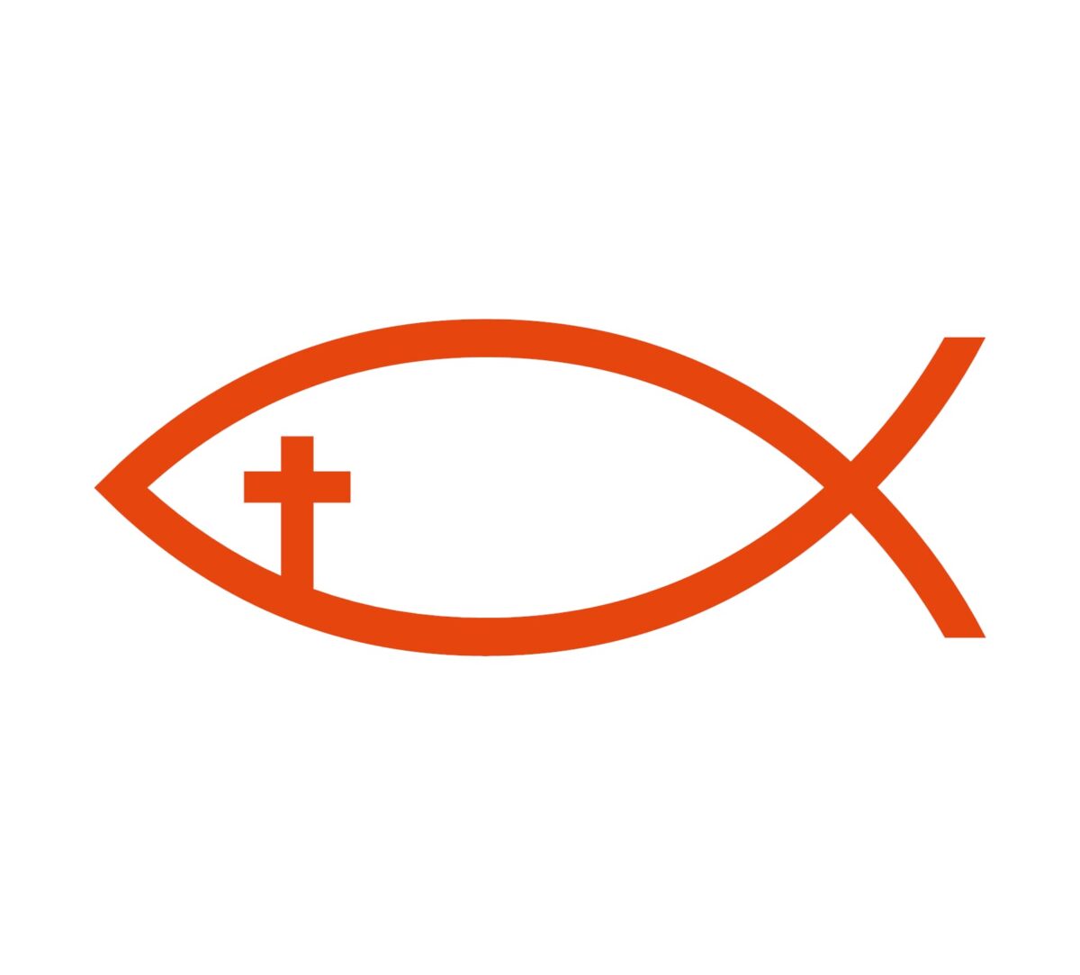 Cross Fish Decal - Image 5