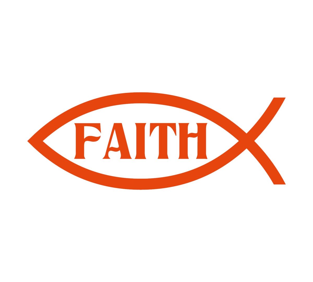 Faith Fish Decal - Image 4