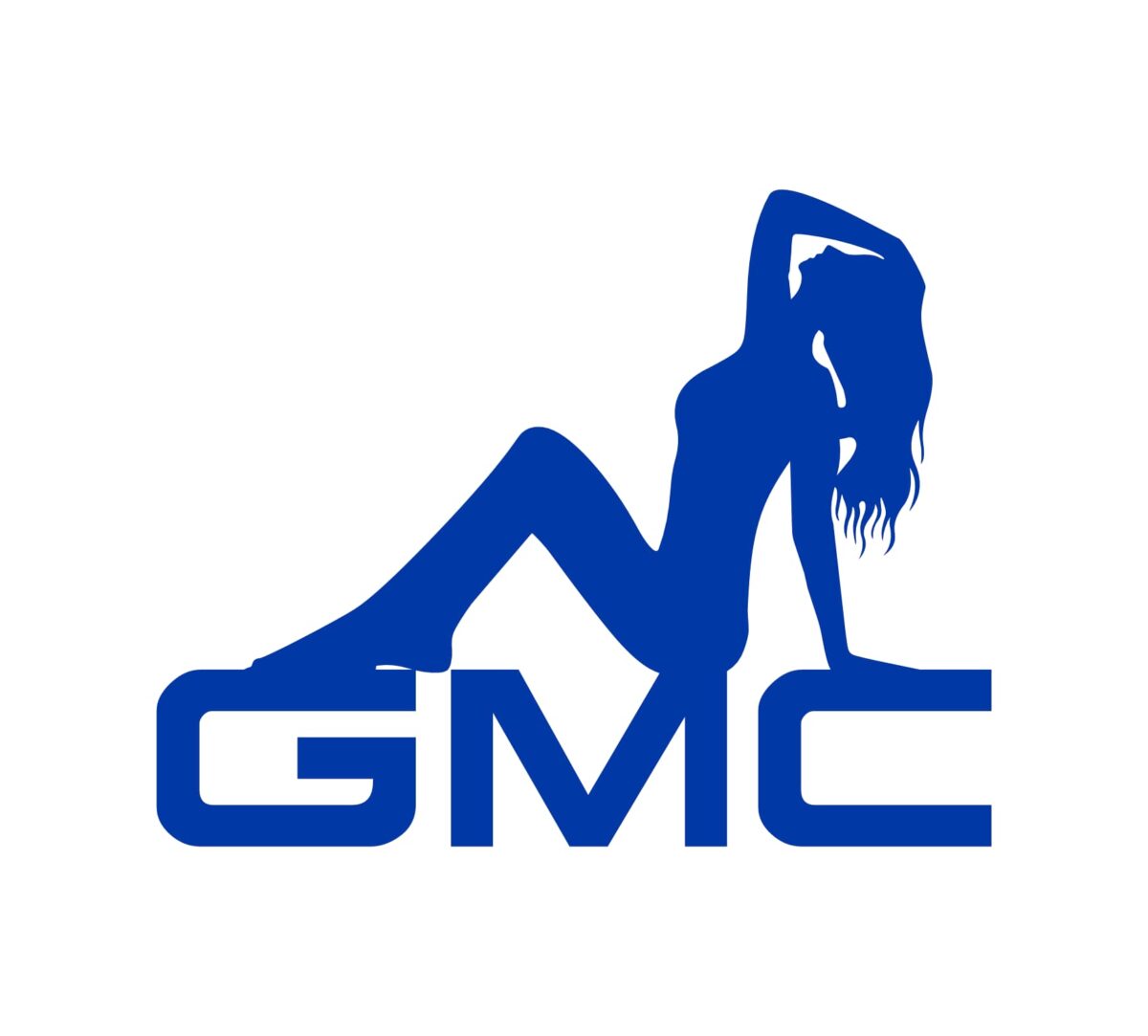 GMC Girl 3 Decal - Image 4