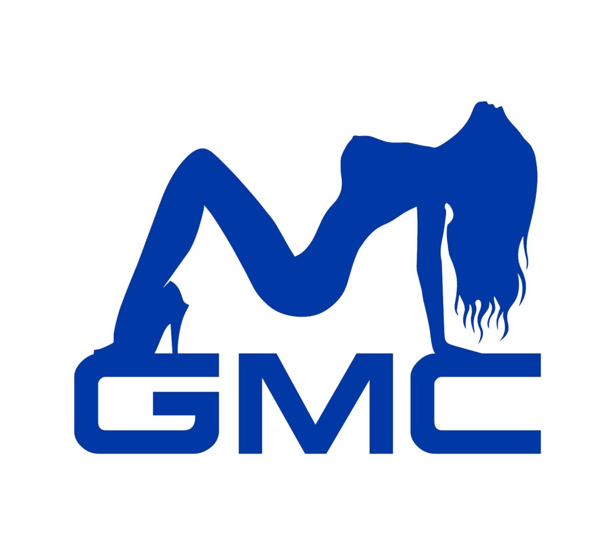 GMC Girl 5 Decal - Image 4