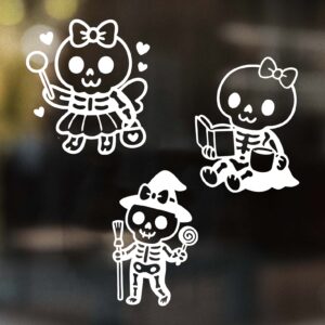 Spooky Skeleton Decal Bundle