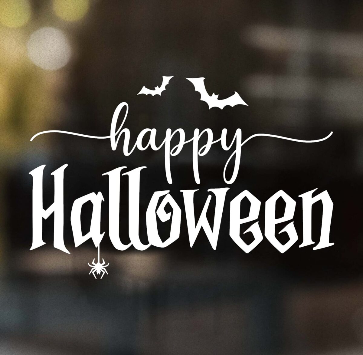 Happy Halloween Decal