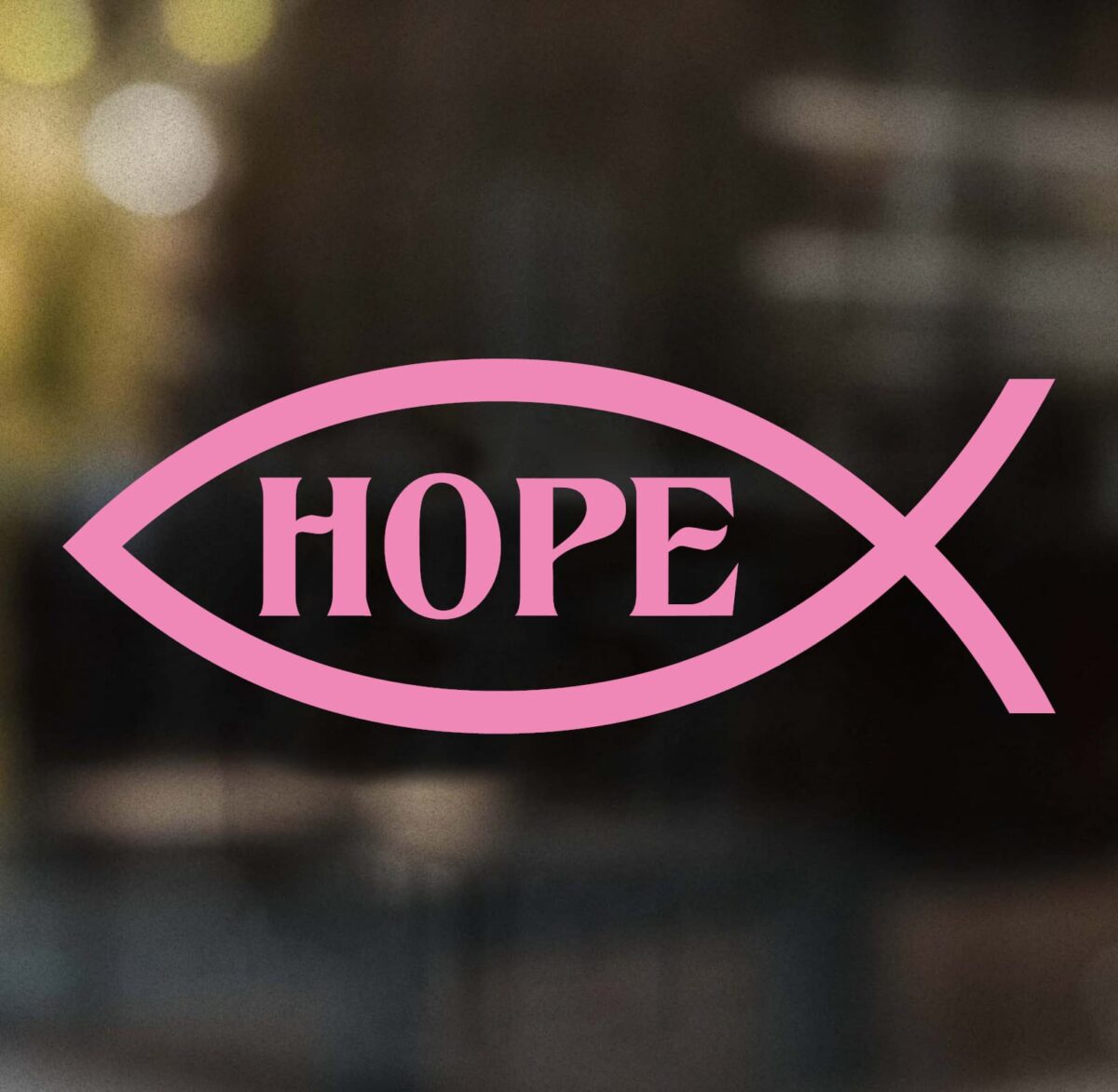 Hope Fish Decal - Image 5