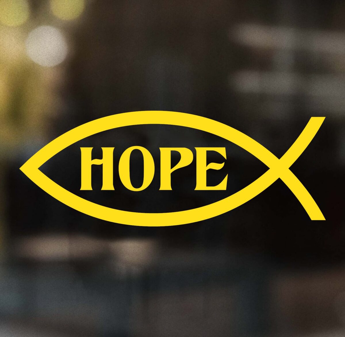 Hope Fish Decal - Image 7