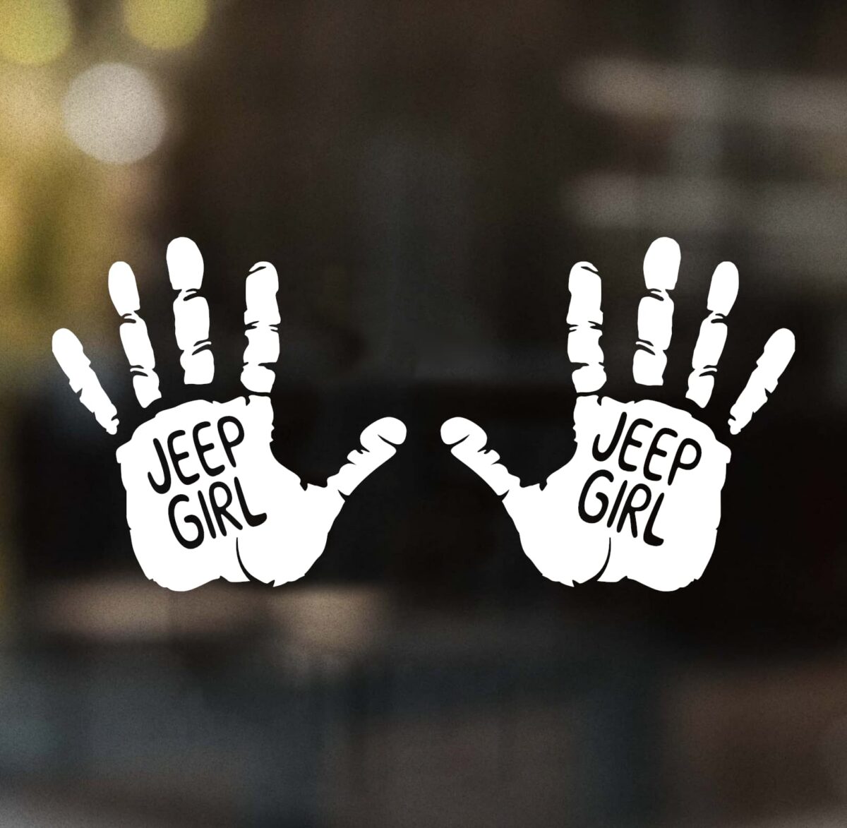 Jeep Girl Jeep Wave Decal - Image 7