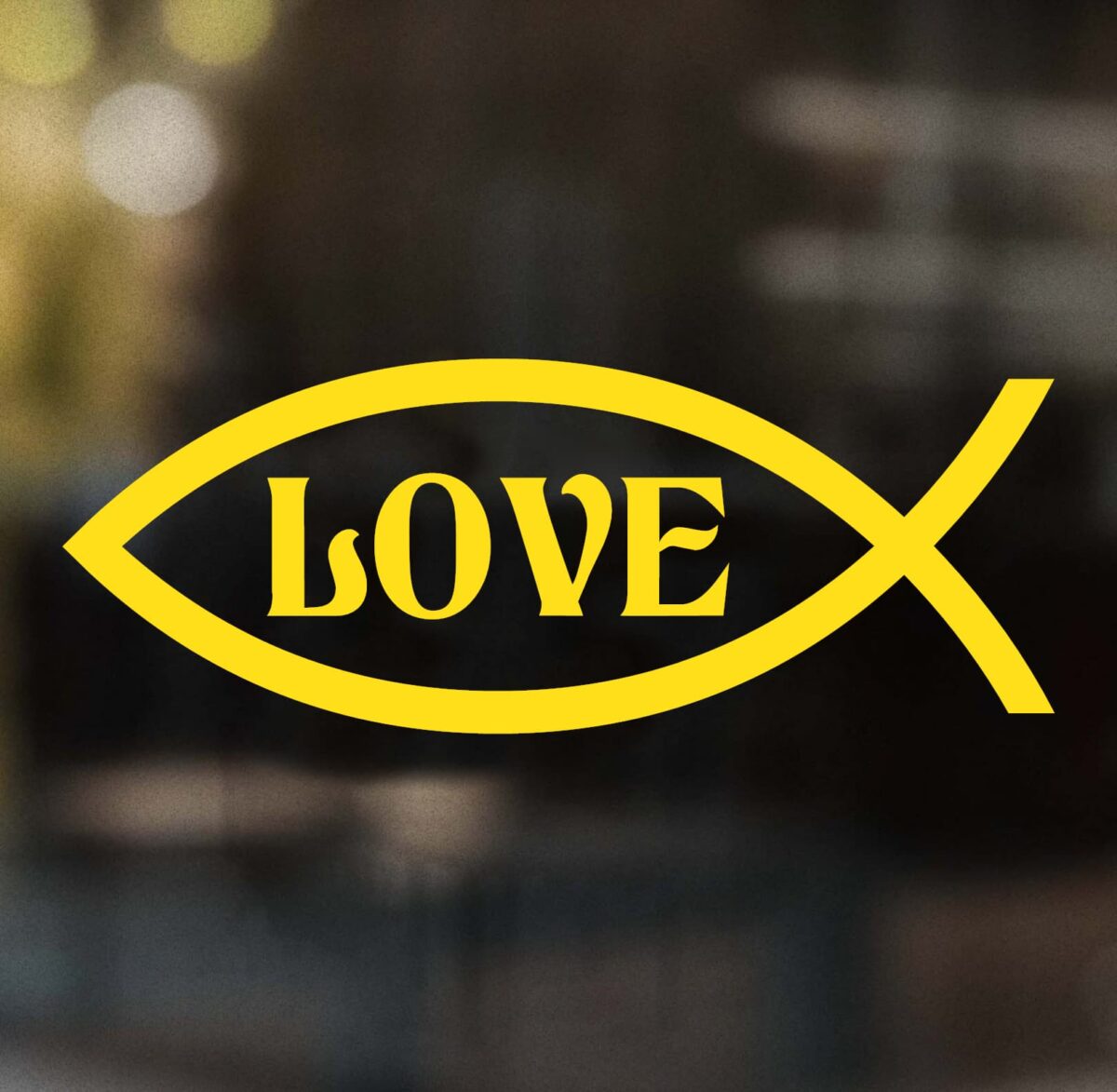 Love Fish Decal - Image 7