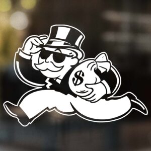 Money Chaser Decal