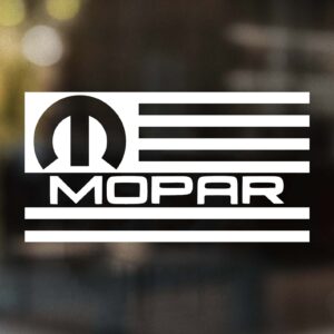 Mopar Flag Decal