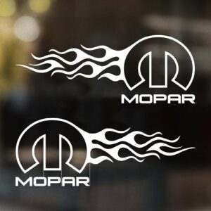 Mopar Flame Decal