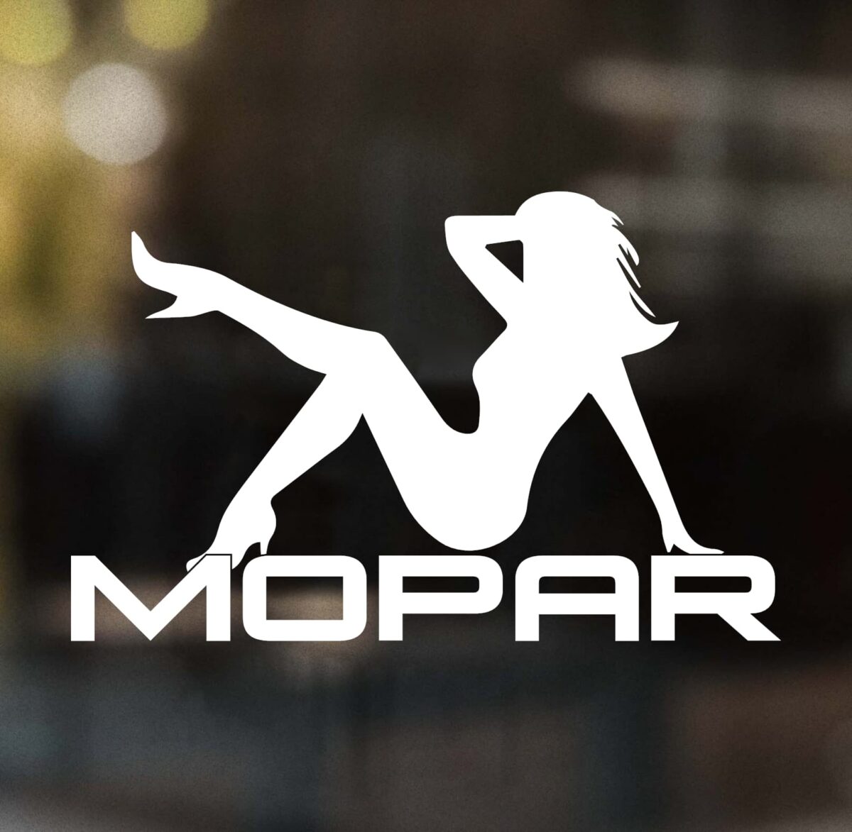 Mopar Girl 2 Decal