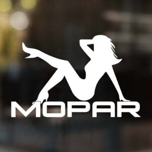 Mopar Girl 2 Decal